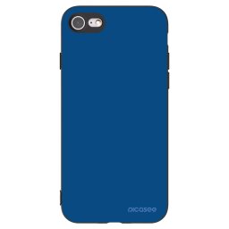 Fekete szilikon tok az alábbi mobiltelefonokra Apple iPhone SE 2022 - Navy Blue
