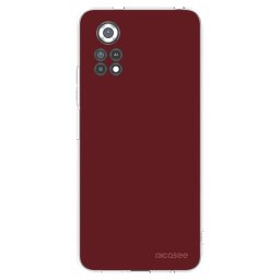 Átlátszó szilikon tok az alábbi mobiltelefonokra Xiaomi Poco X4 Pro 5G - Red Bliss