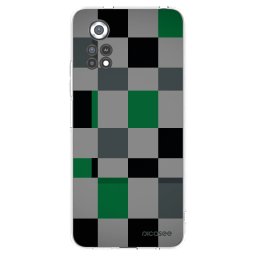 Átlátszó szilikon tok az alábbi mobiltelefonokra Xiaomi Poco X4 Pro 5G - Block Grid