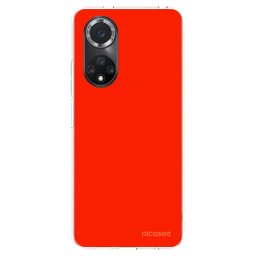 Átlátszó szilikon tok az alábbi mobiltelefonokra Huawei Nova 9 SE - Maranello Red
