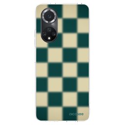 Átlátszó szilikon tok az alábbi mobiltelefonokra Huawei Nova 9 SE - Shadow Chess