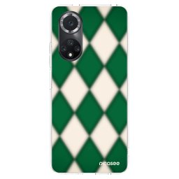 Átlátszó szilikon tok az alábbi mobiltelefonokra Huawei Nova 9 SE - Emerald Diamond