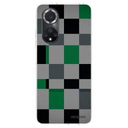 Átlátszó szilikon tok az alábbi mobiltelefonokra Huawei Nova 9 SE - Block Grid