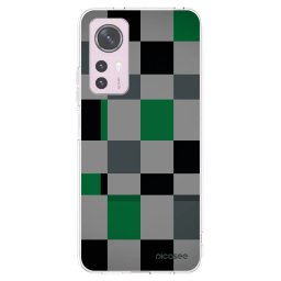 Átlátszó szilikon tok az alábbi mobiltelefonokra Xiaomi 12 - Block Grid