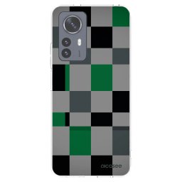 Átlátszó szilikon tok az alábbi mobiltelefonokra Xiaomi 12 Pro - Block Grid
