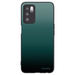 Fekete szilikon tok az alábbi mobiltelefonokra OPPO A16 - Verdant Fade