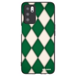 Fekete szilikon tok az alábbi mobiltelefonokra OPPO A16 - Emerald Diamond