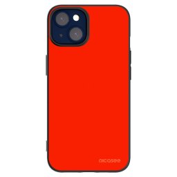 Fekete szilikon tok az alábbi mobiltelefonokra Apple iPhone 14 - Maranello Red