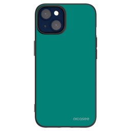 Fekete szilikon tok az alábbi mobiltelefonokra Apple iPhone 14 - Emerald Mist