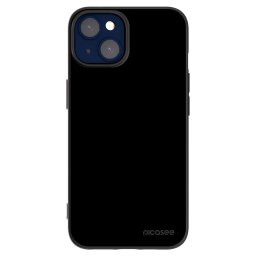 Fekete szilikon tok az alábbi mobiltelefonokra Apple iPhone 14 - Black Bliss