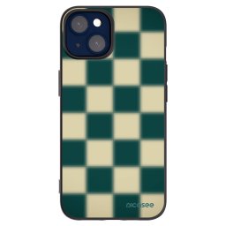 Fekete szilikon tok az alábbi mobiltelefonokra Apple iPhone 14 - Shadow Chess