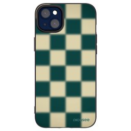 Fekete szilikon tok az alábbi mobiltelefonokra Apple iPhone 14 Plus - Shadow Chess