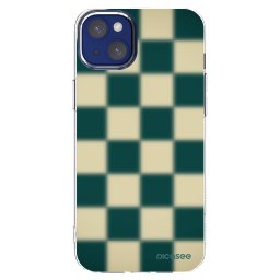 Átlátszó szilikon tok az alábbi mobiltelefonokra Apple iPhone 14 Plus - Shadow Chess