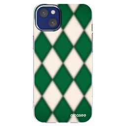 Átlátszó szilikon tok az alábbi mobiltelefonokra Apple iPhone 14 Plus - Emerald Diamond