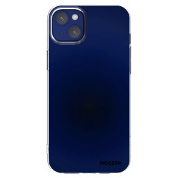 Átlátszó szilikon tok az alábbi mobiltelefonokra Apple iPhone 14 Plus - Deep Ocean