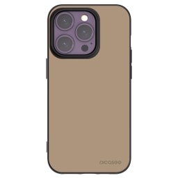 Fekete szilikon tok az alábbi mobiltelefonokra Apple iPhone 14 Pro - Soft Sand
