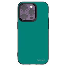 Fekete szilikon tok az alábbi mobiltelefonokra Apple iPhone 14 Pro - Emerald Mist