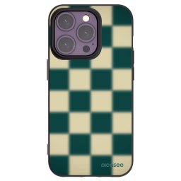 Fekete szilikon tok az alábbi mobiltelefonokra Apple iPhone 14 Pro - Shadow Chess