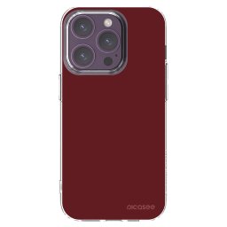 Átlátszó szilikon tok az alábbi mobiltelefonokra Apple iPhone 14 Pro - Red Bliss