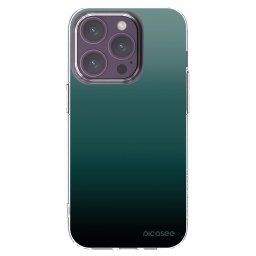 Átlátszó szilikon tok az alábbi mobiltelefonokra Apple iPhone 14 Pro - Verdant Fade
