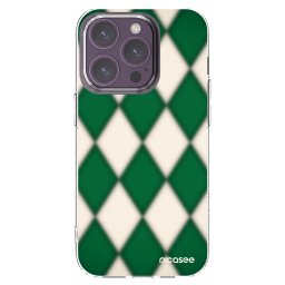 Átlátszó szilikon tok az alábbi mobiltelefonokra Apple iPhone 14 Pro - Emerald Diamond