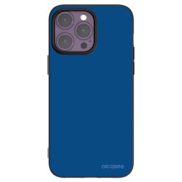 Fekete szilikon tok az alábbi mobiltelefonokra Apple iPhone 14 Pro Max - Navy Blue