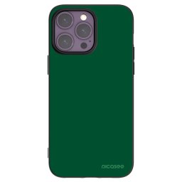 Fekete szilikon tok az alábbi mobiltelefonokra Apple iPhone 14 Pro Max - Green Gleam