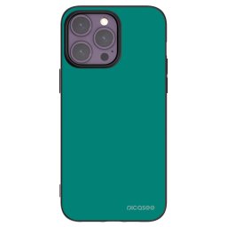 Fekete szilikon tok az alábbi mobiltelefonokra Apple iPhone 14 Pro Max - Emerald Mist