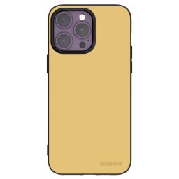 Fekete szilikon tok az alábbi mobiltelefonokra Apple iPhone 14 Pro Max - Canary Crystal