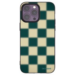 Fekete szilikon tok az alábbi mobiltelefonokra Apple iPhone 14 Pro Max - Shadow Chess