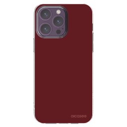 Átlátszó szilikon tok az alábbi mobiltelefonokra Apple iPhone 14 Pro Max - Red Bliss