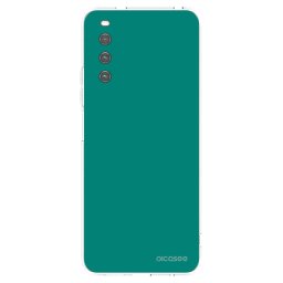 Átlátszó szilikon tok az alábbi mobiltelefonokra Sony Xperia 10 IV 5G - Emerald Mist