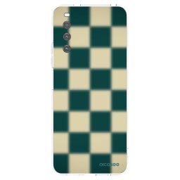 Átlátszó szilikon tok az alábbi mobiltelefonokra Sony Xperia 10 IV 5G - Shadow Chess