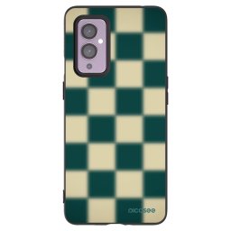Fekete szilikon tok az alábbi mobiltelefonokra OnePlus 9 - Shadow Chess