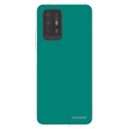 Átlátszó szilikon tok az alábbi mobiltelefonokra OPPO A94 5G - Emerald Mist