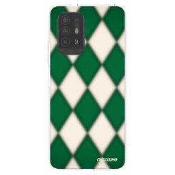 Átlátszó szilikon tok az alábbi mobiltelefonokra OPPO A94 5G - Emerald Diamond