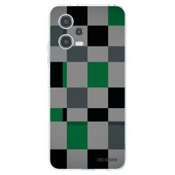 Átlátszó szilikon tok az alábbi mobiltelefonokra Xiaomi Redmi Note 12 5G - Block Grid