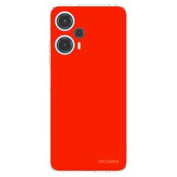 Átlátszó szilikon tok az alábbi mobiltelefonokra Xiaomi Poco F5 - Maranello Red