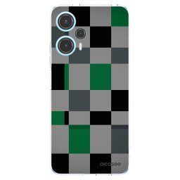 Átlátszó szilikon tok az alábbi mobiltelefonokra Xiaomi Poco F5 - Block Grid