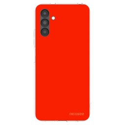 Átlátszó szilikon tok az alábbi mobiltelefonokra Samsung Galaxy A04s A047F - Maranello Red