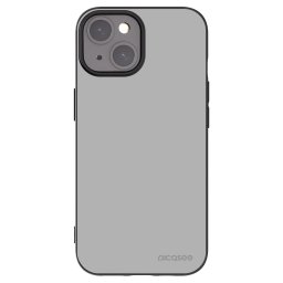 Fekete szilikon tok az alábbi mobiltelefonokra Apple iPhone 15 - Stone