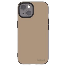 Fekete szilikon tok az alábbi mobiltelefonokra Apple iPhone 15 - Soft Sand
