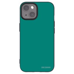 Fekete szilikon tok az alábbi mobiltelefonokra Apple iPhone 15 - Emerald Mist