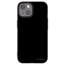 Fekete szilikon tok az alábbi mobiltelefonokra Apple iPhone 15 - Black Bliss