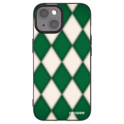 Fekete szilikon tok az alábbi mobiltelefonokra Apple iPhone 15 - Emerald Diamond