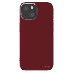 Átlátszó szilikon tok az alábbi mobiltelefonokra Apple iPhone 15 - Red Bliss