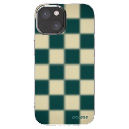 Átlátszó szilikon tok az alábbi mobiltelefonokra Apple iPhone 15 - Shadow Chess