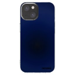 Átlátszó szilikon tok az alábbi mobiltelefonokra Apple iPhone 15 - Deep Ocean