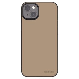 Fekete szilikon tok az alábbi mobiltelefonokra Apple iPhone 15 Plus - Soft Sand