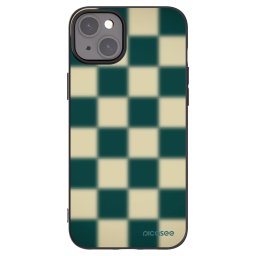 Fekete szilikon tok az alábbi mobiltelefonokra Apple iPhone 15 Plus - Shadow Chess